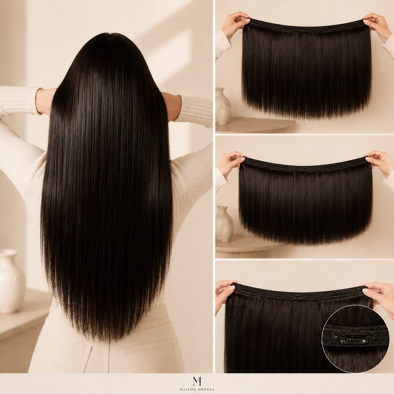 Odessa Raw Straight Human Hair Bundles