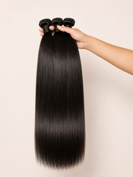 Odessa Raw Straight Human Hair Bundles